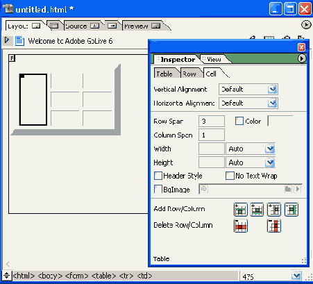 Пакет Adobe GoLive