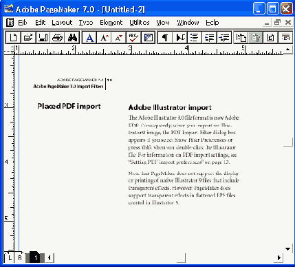   Adobe PageMaker