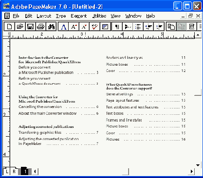   Adobe PageMaker