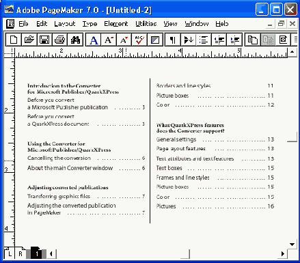    Pagemaker 7
