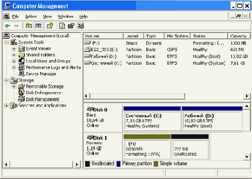   Disk Management