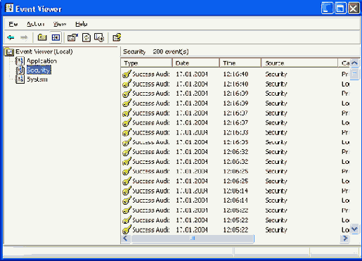   Event Viewer