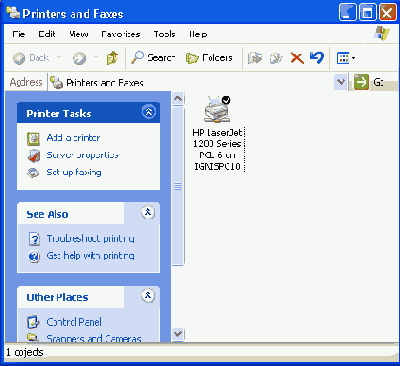  Printers and Faxes